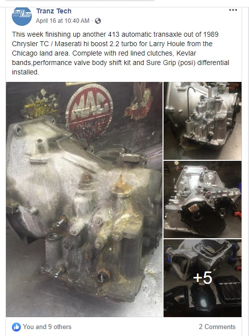 Tranz Tech A413 Rebuild